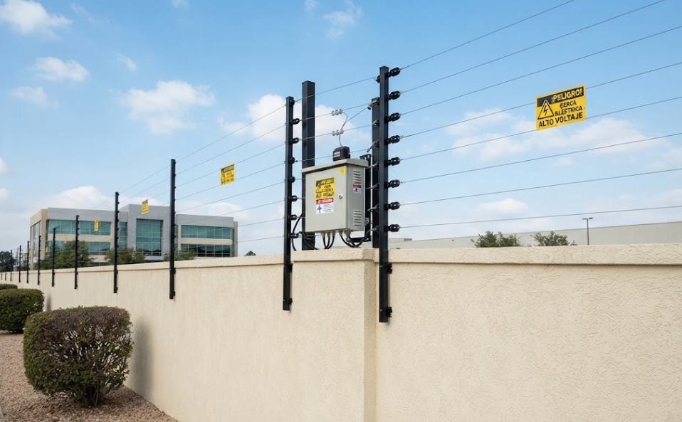 Cercas eléctricas perimetrales de seguridad